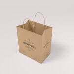 Paper Shopping Bag Branding Mockup