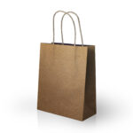 Paper Bag With Stripes